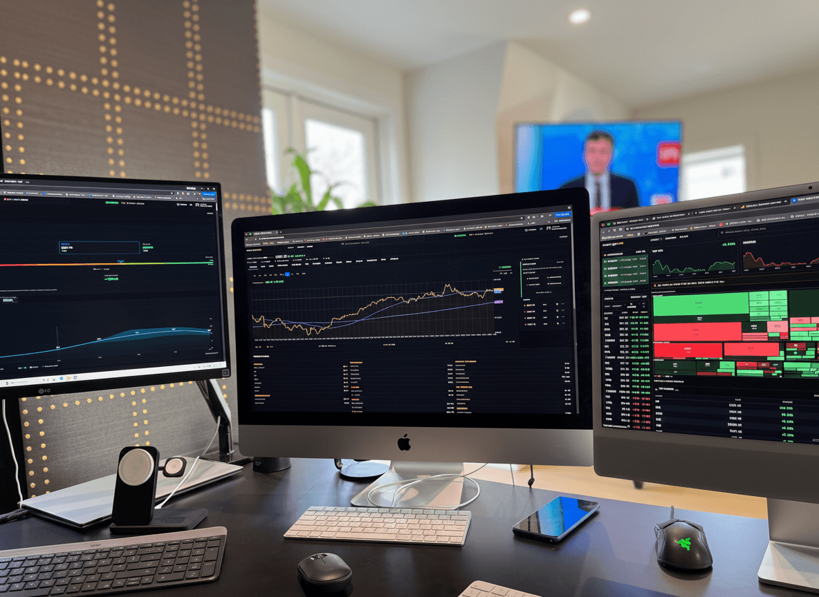 Stock Alarm Pro trading terminal interface