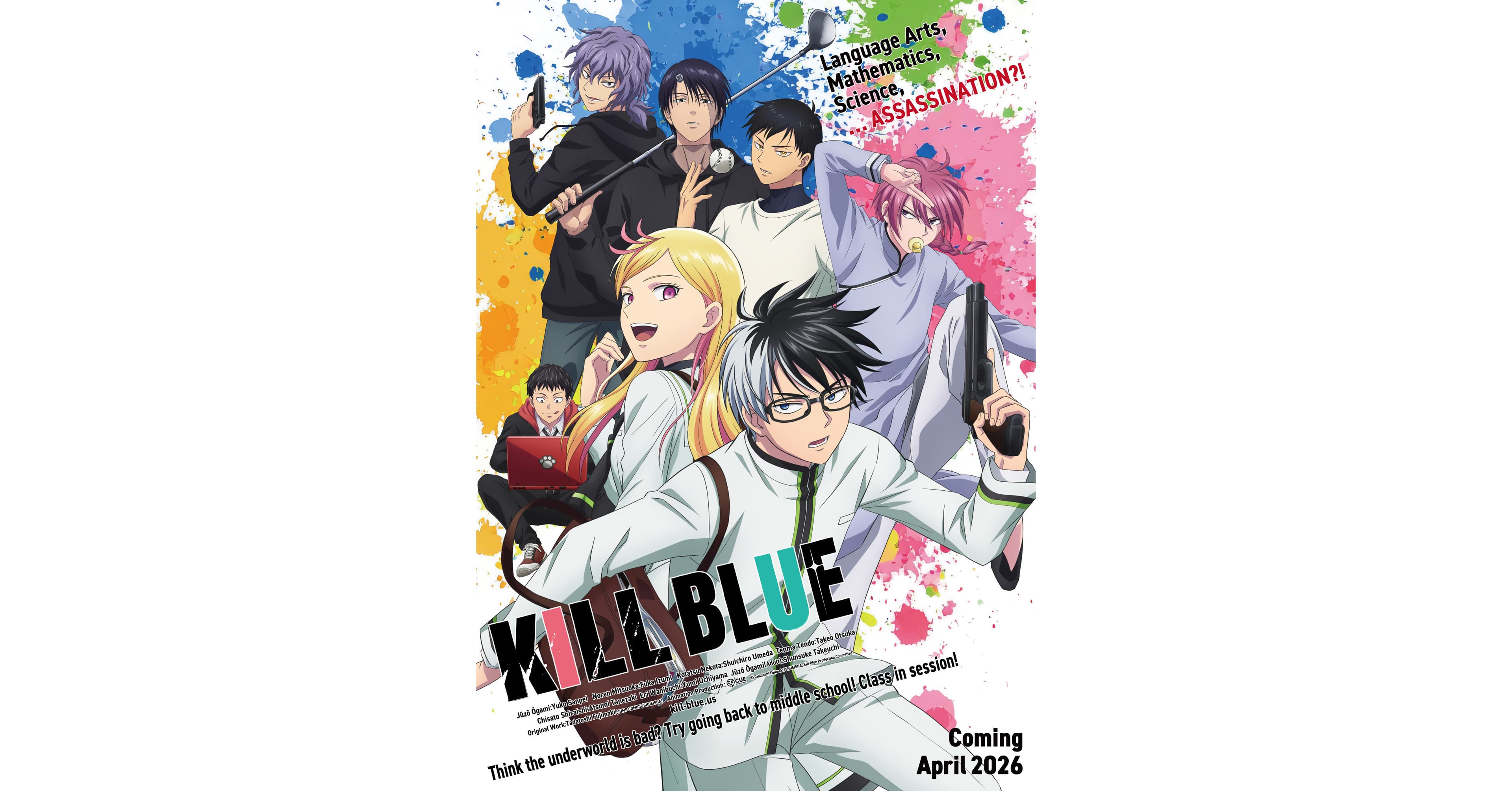 KILL BLUE's Cast Speaks Up! Voice Actors, a New Trailer, and More Revealed at Jump Festa!